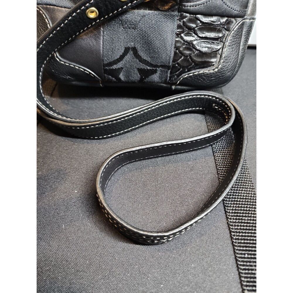 COACH RARE HAMPTON 12485 LIMITED EDITION PATCHWORK CROSSBODY Y2K - Picture 10 of 12